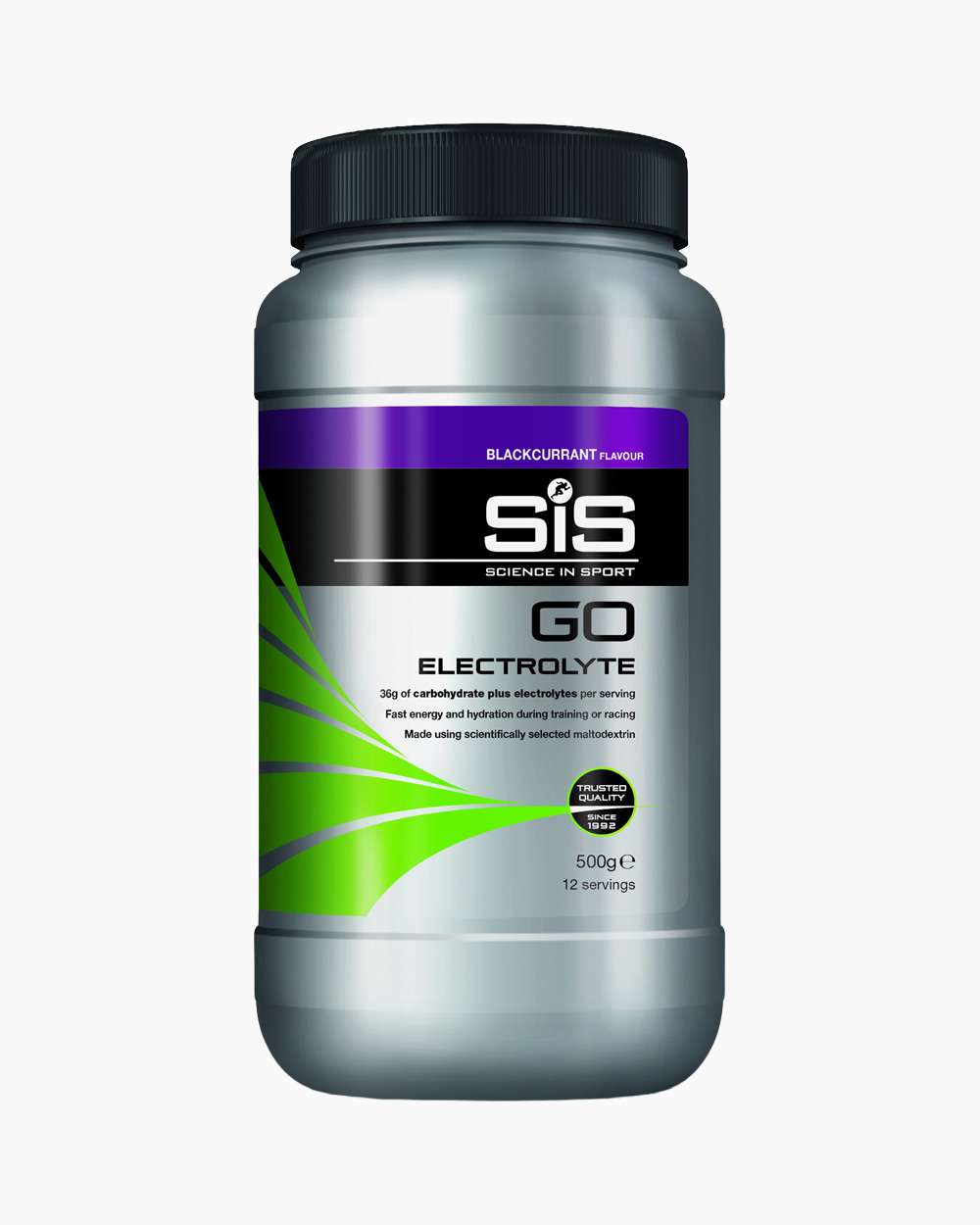 SIS Isotonic углеводный с электролитами в порошке 500 г. Черная смородина