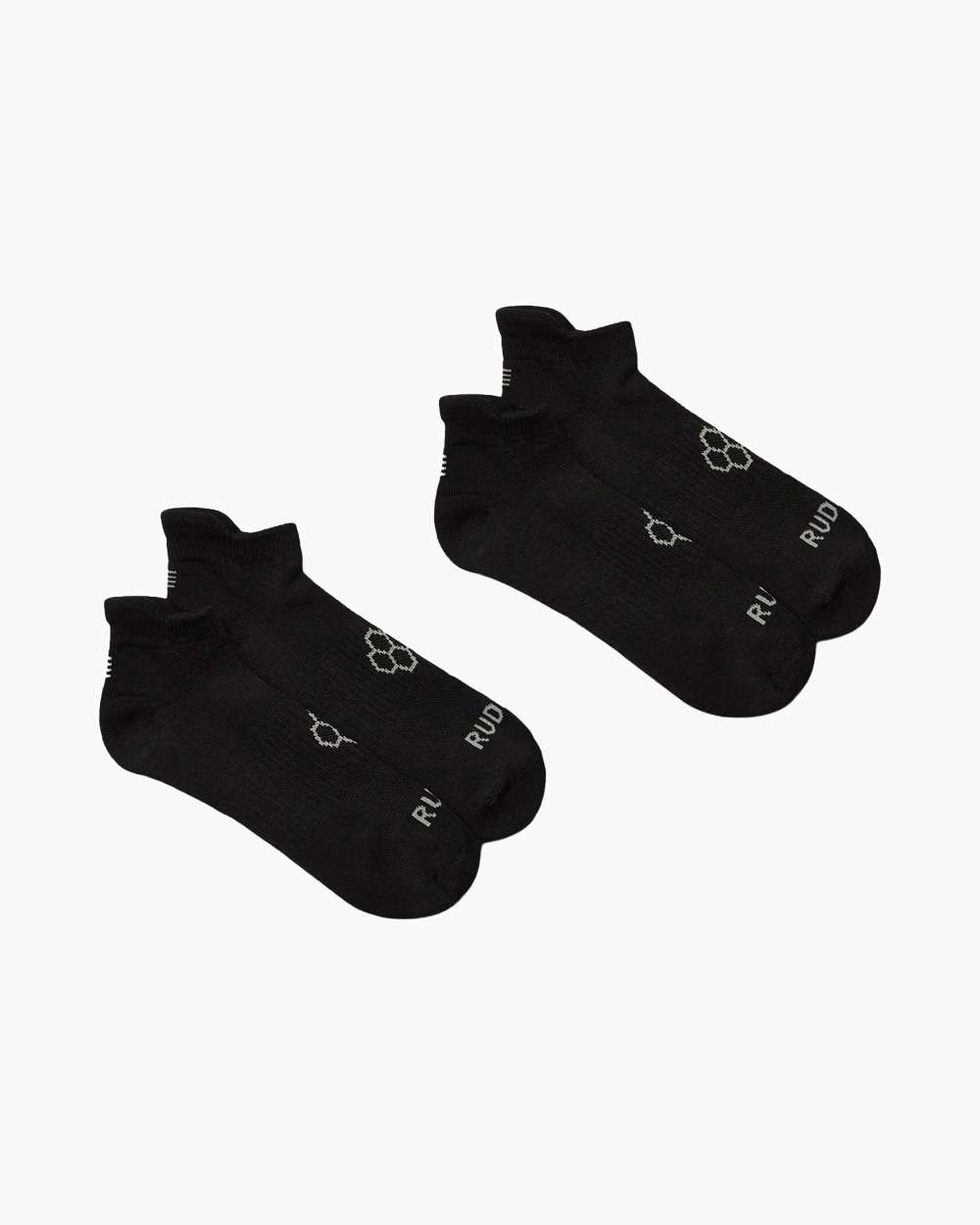 Rudis ESSENTIAL HEX CUSHION ANKLE SOCKS BLACK