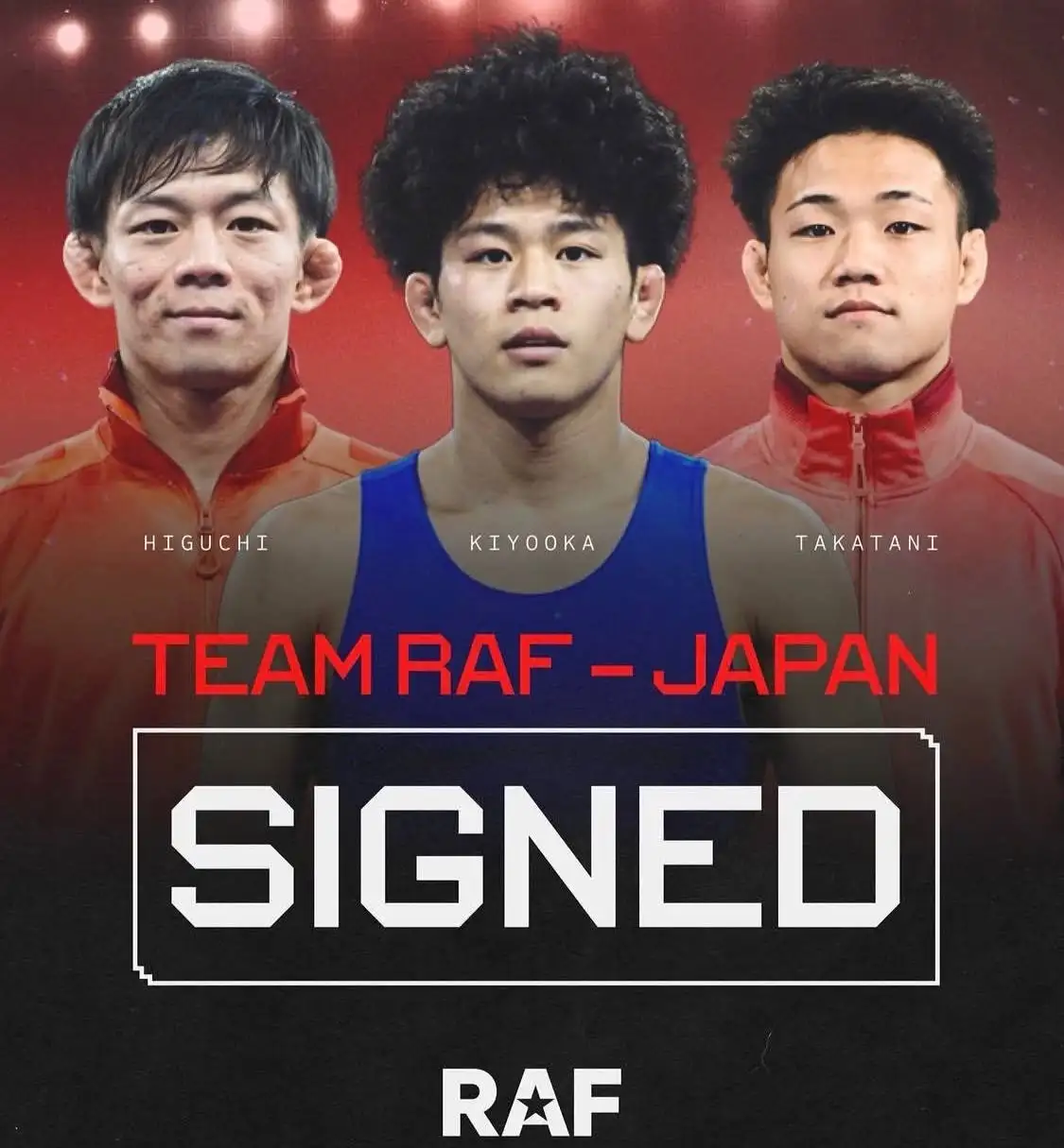 К лиге "RAF" присоединились олимпийские чемпионы