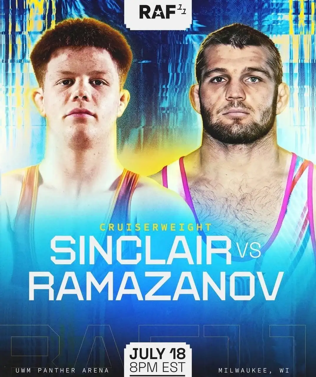 Олимпийский чемпион Магомед Рамазанов готовится к своему дебюту в лиге RAF.