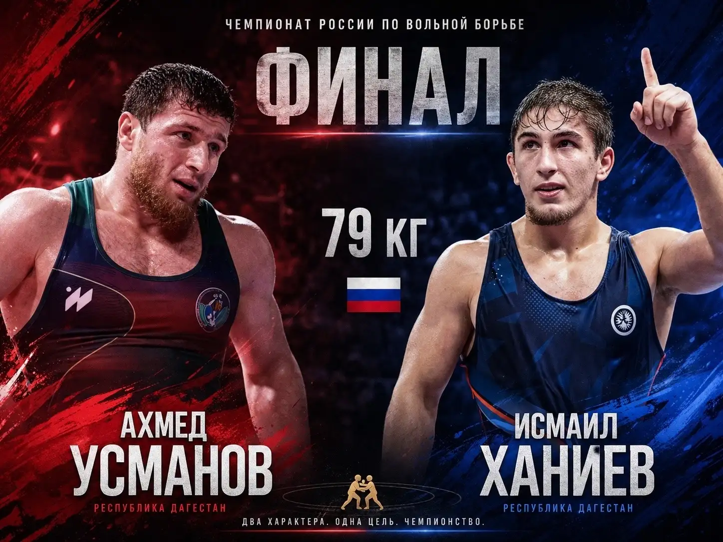 Составы финальных пар чемпионата России по вольной борьбе (до 61, 70, 79 и 92 кг)