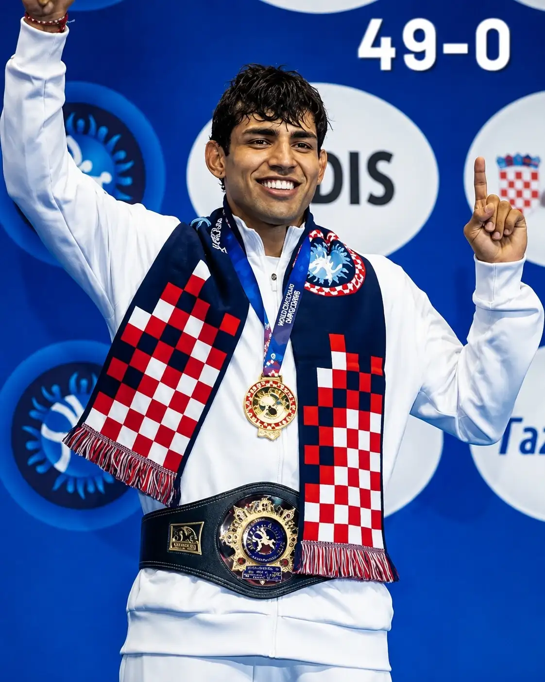 49:0! Как Захид Валенсия уничтожил элиту мировой борьбы на чемпионате мира
