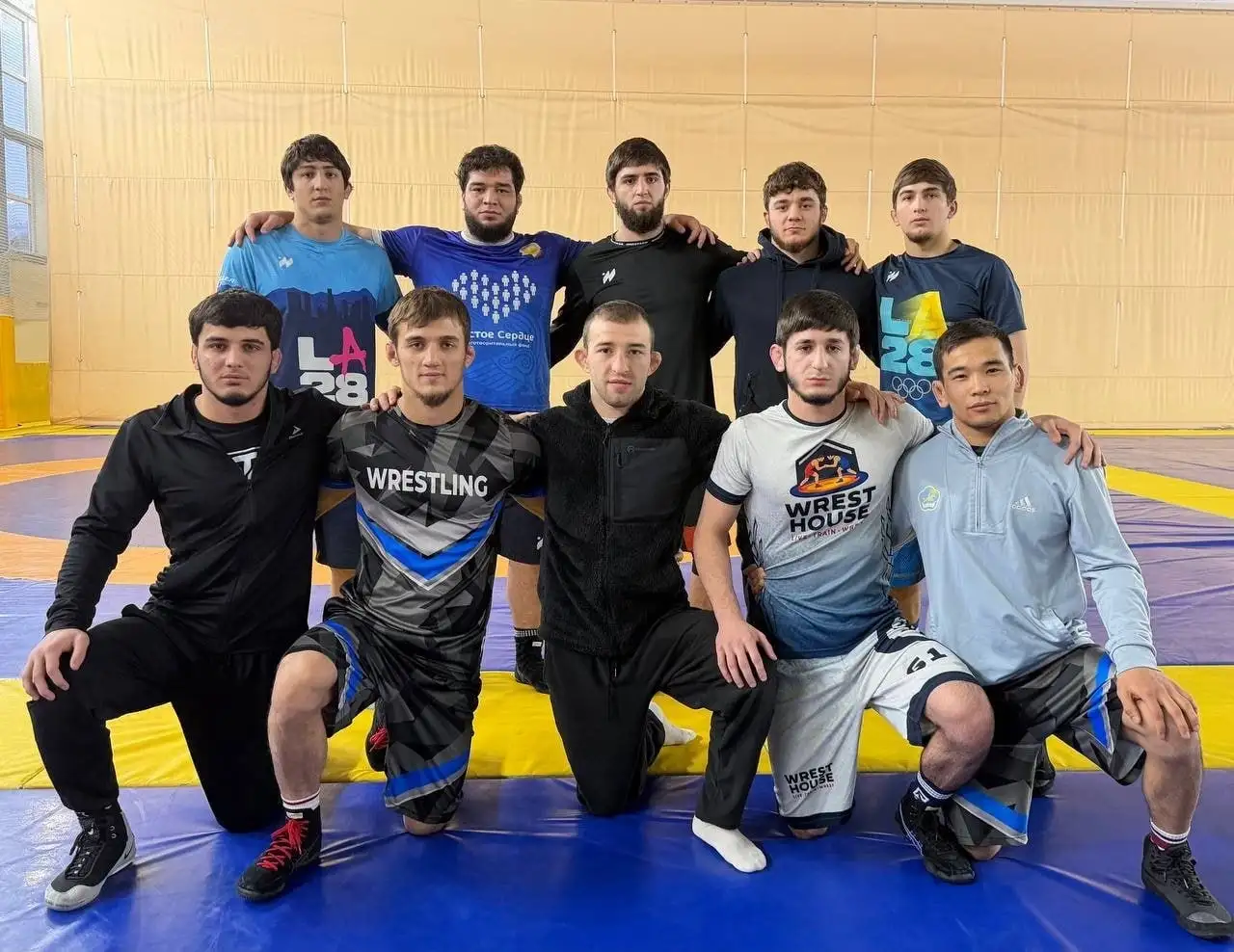💥Полуфинальные пары первого дня Первенства Европы U-23 по вольной борьбе.