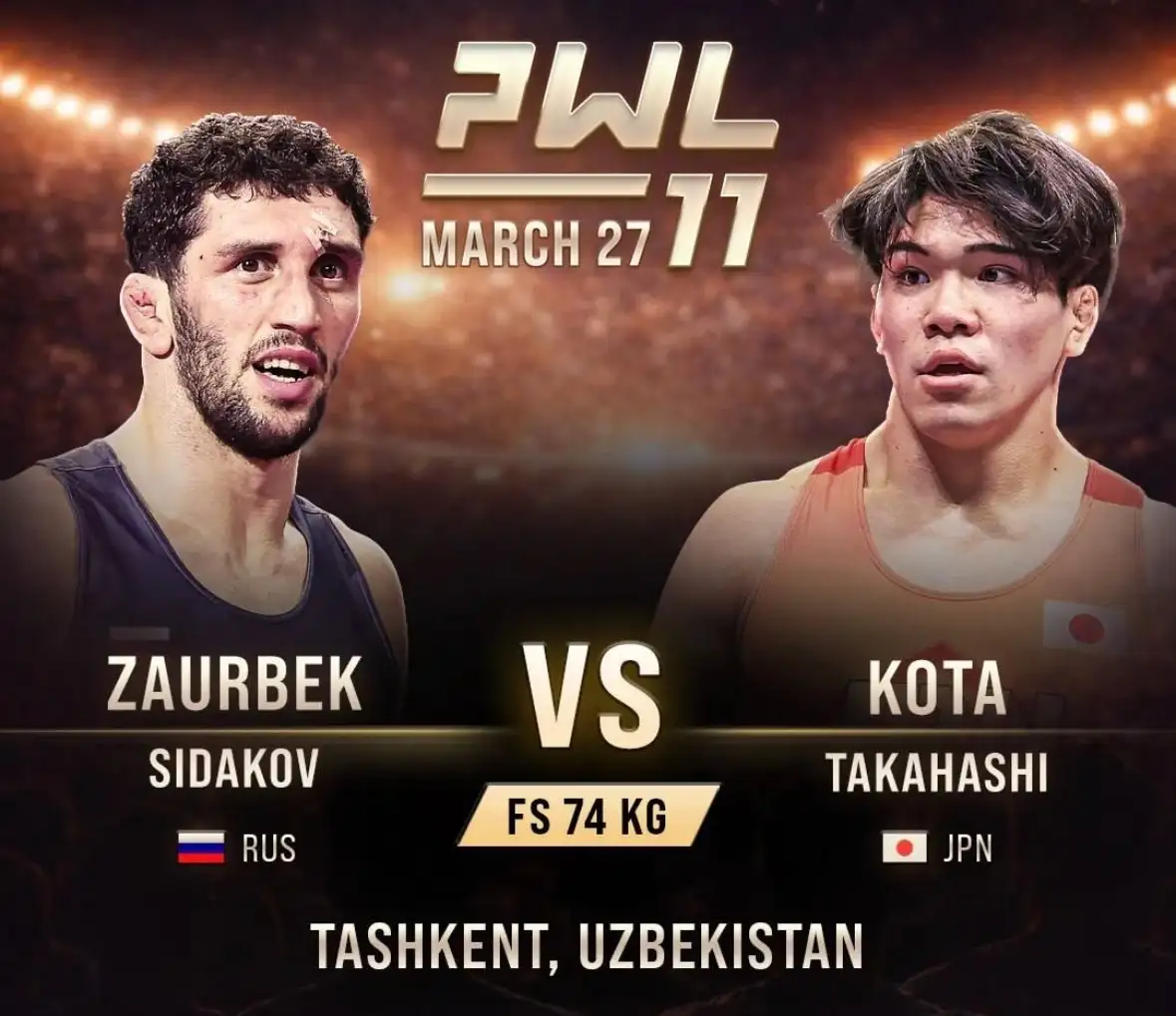 🤼♀ 9 дней до PWL 11 — турнир пройдет в Ташкенте 27 марта.