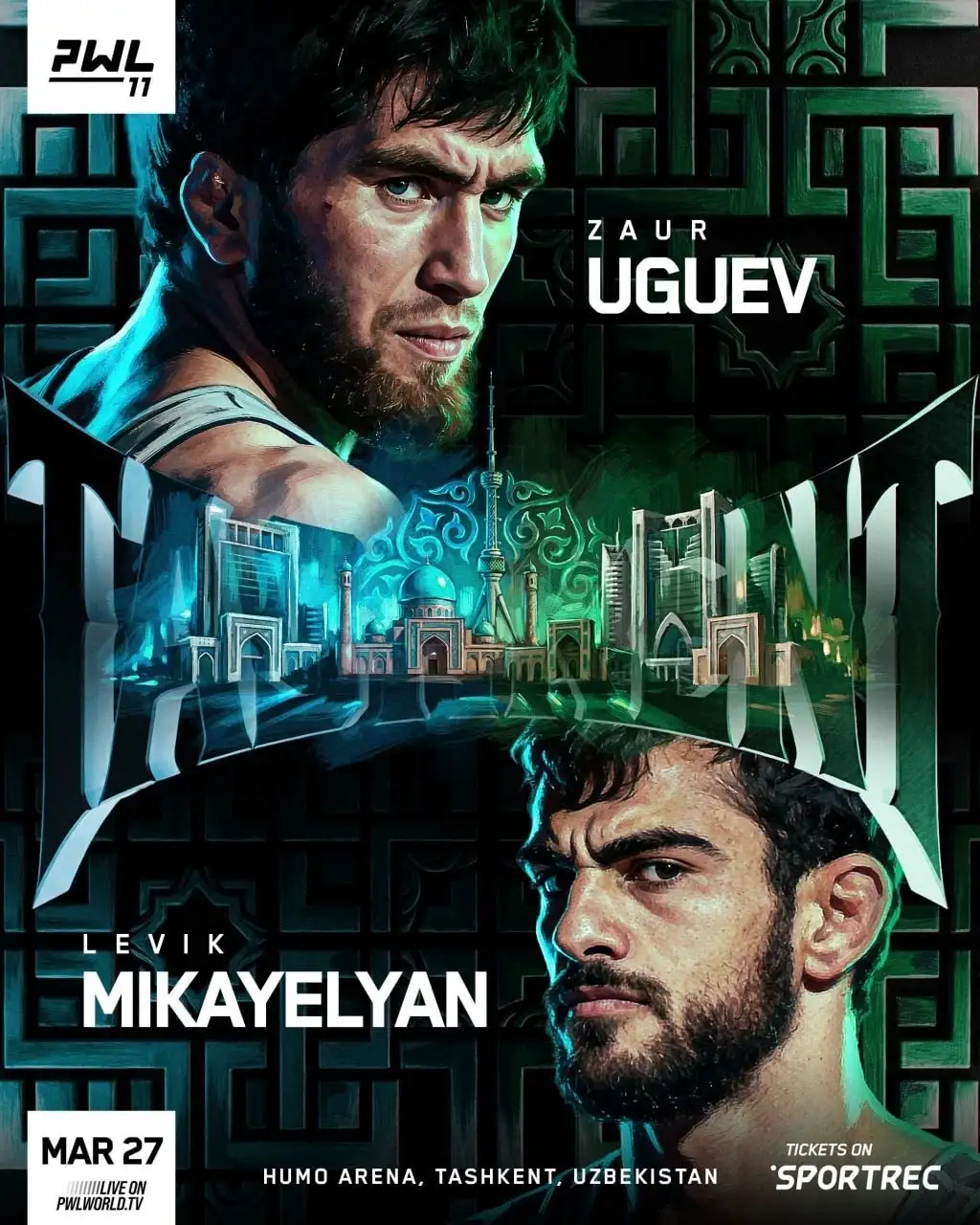 PWL 11. Заур Угуев(Россия) vs Левик Микаелян(Аримения)