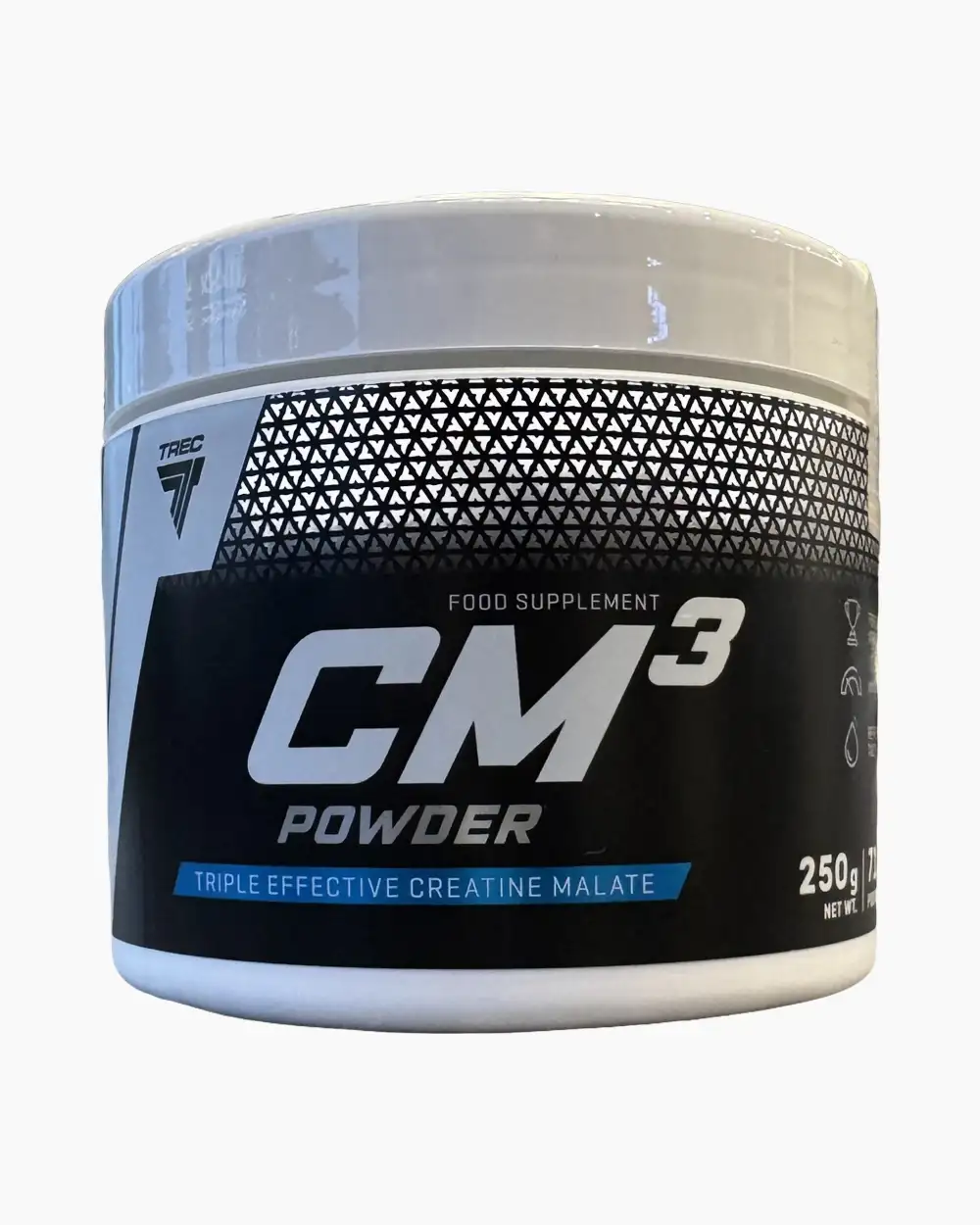 Креатин Trec Nutrition CM3 POWDER Tricreatine malate 250g 70 serv (Pink Grapefruit) TNTC-70