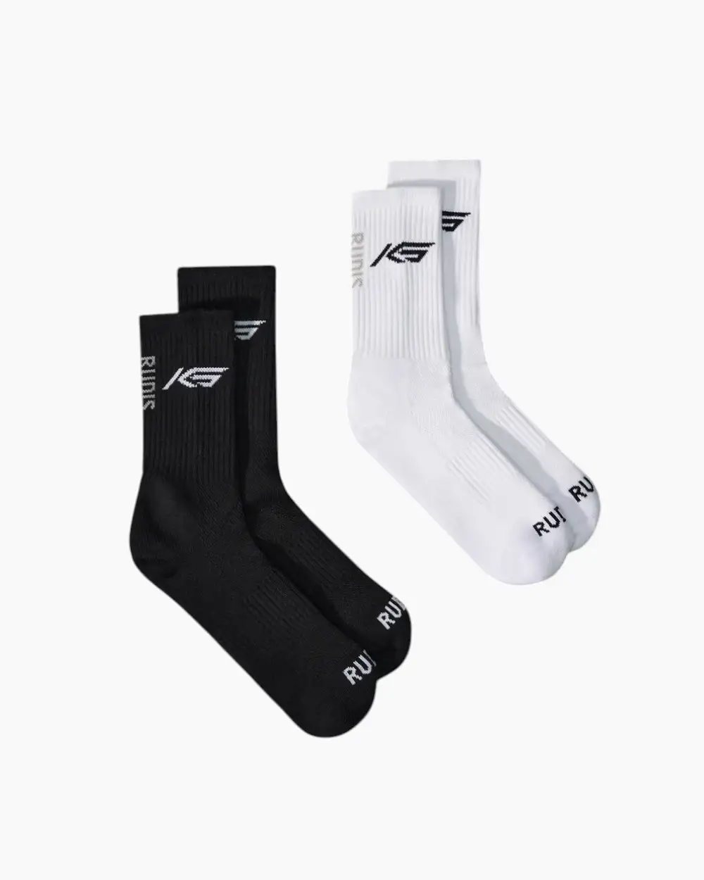 Носки RUDIS KS Black/White RUDCW1010-BLKWHT (M, белый)