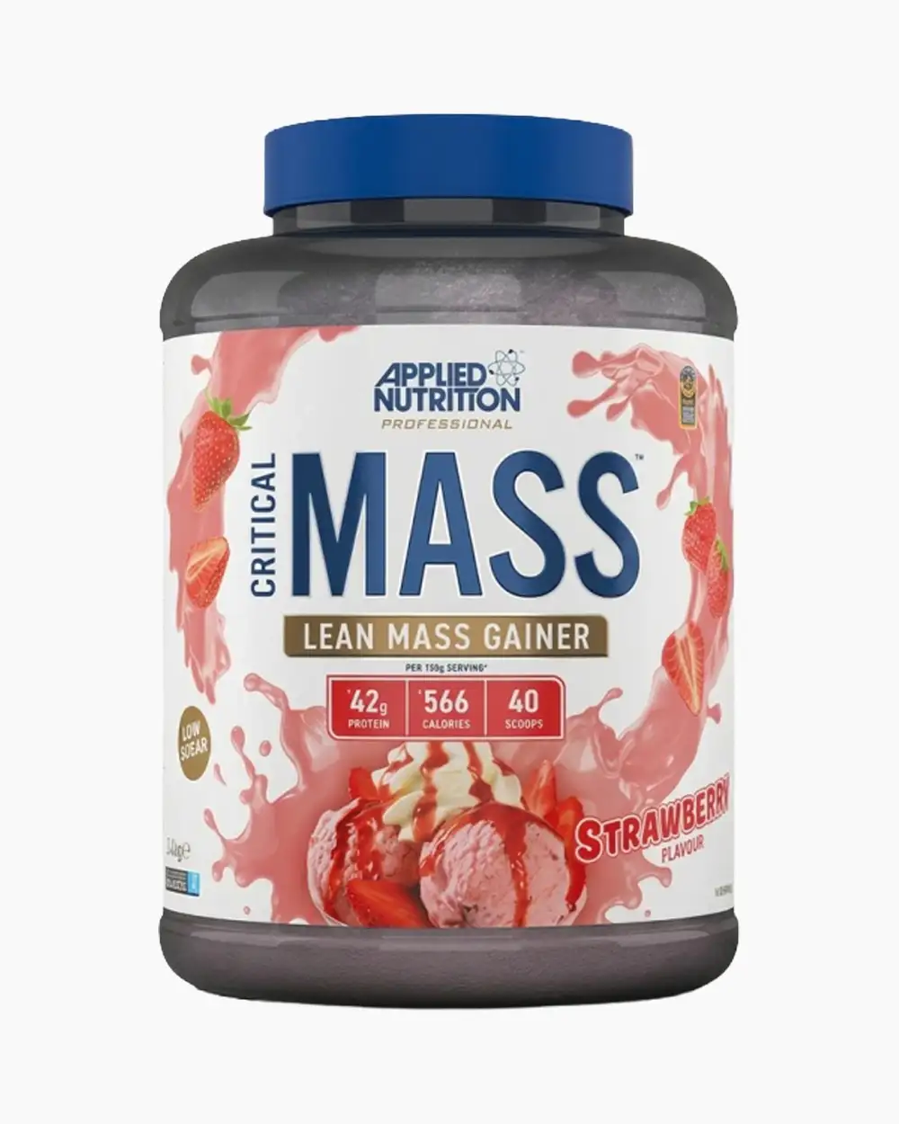Гейнер Applied Nutrition Critical Mass Prof. 2.4kg (Strawberry) ANSM-24