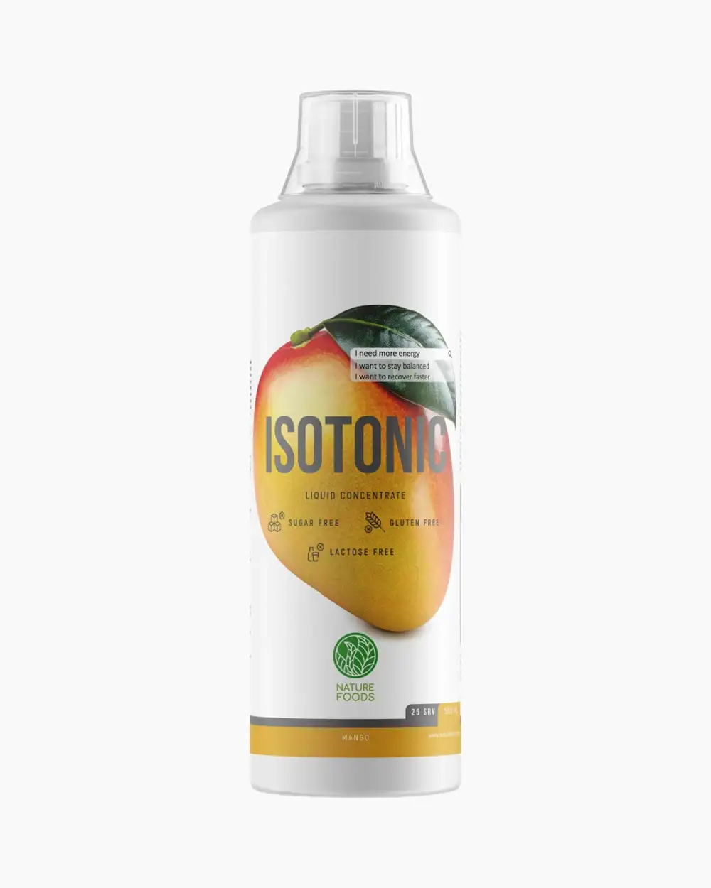 Nature Foods Isotonic Concentrate 500 ml v/o (Манго) NFICM-500 (500 мл, манго)
