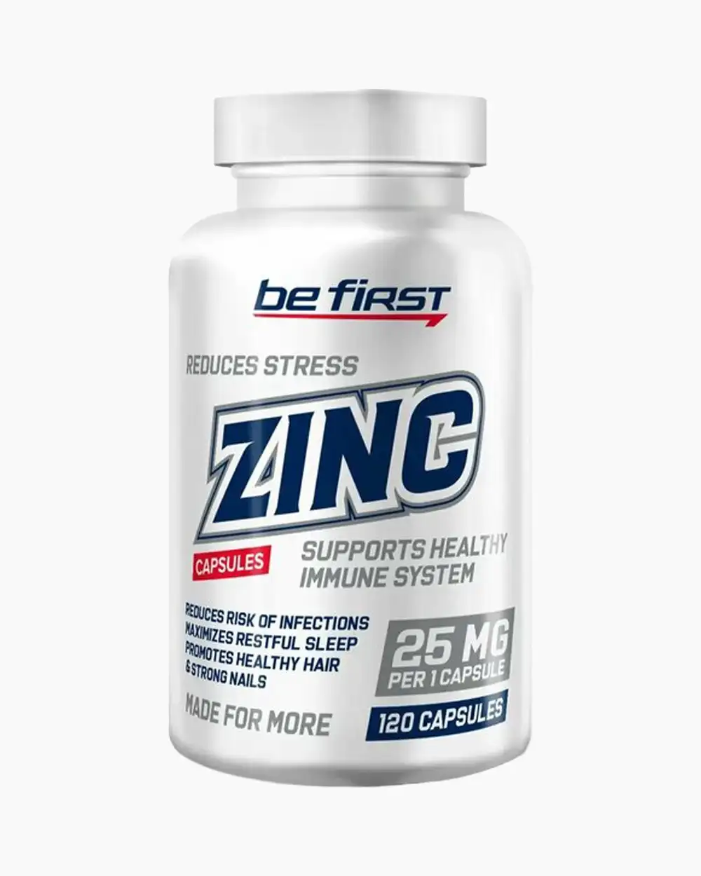 ЧЗ Be First Zinc bisglycinate chelate, 120tab BFZ-120
