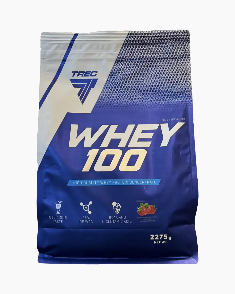 Протеин Trec Nutrition WHEY 100 2275g (STRAWBERRY) TNP-2275