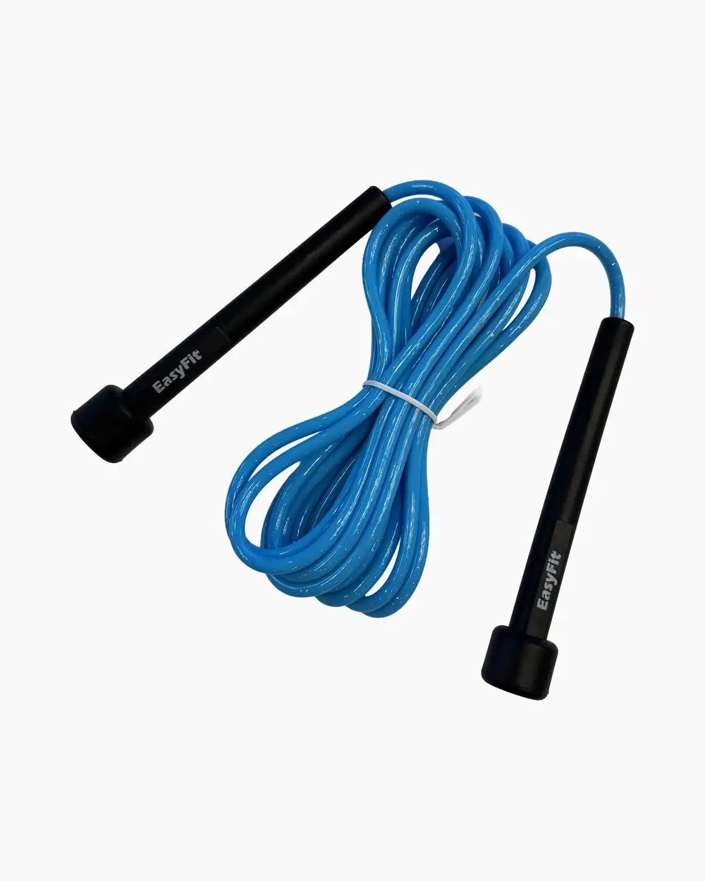 Скакалка Easyfit Резиновая голубая EF-17 (голубой)