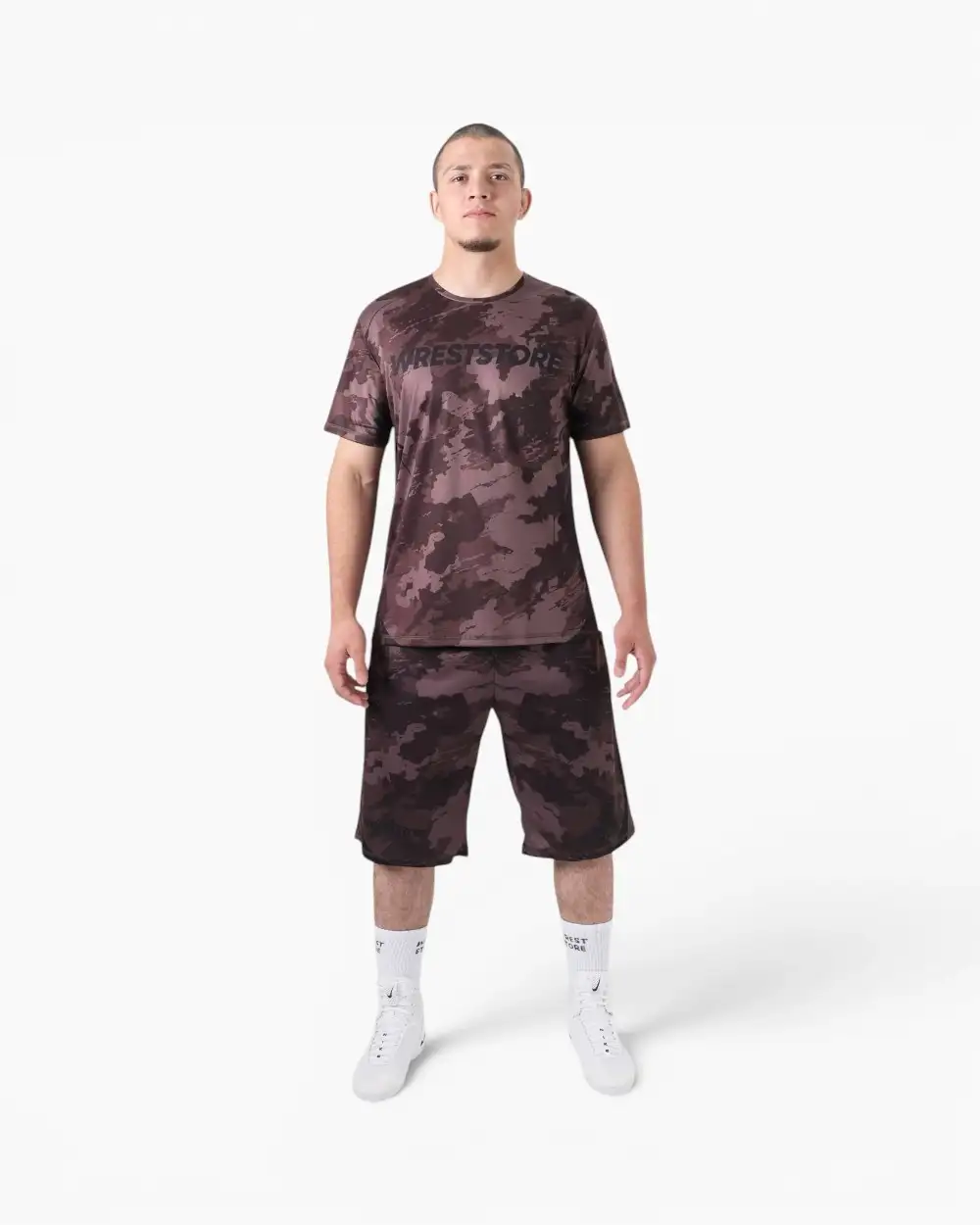 Комплект тренировочный Wreststore Training Camo WTC-01 (42, коричневый)