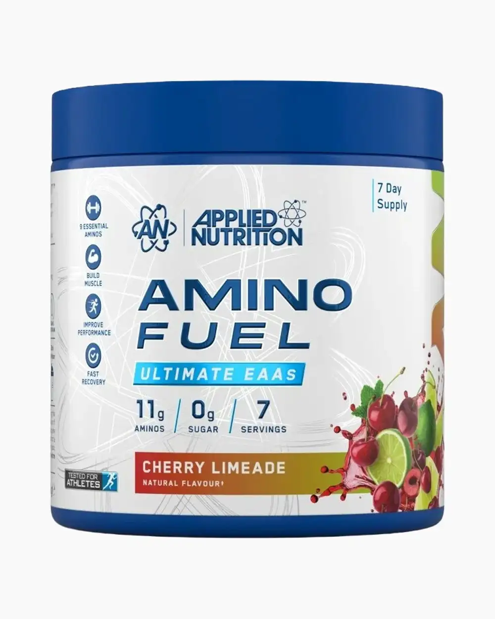 Аминокислоты Applied Nutrition Amino Fuel EAA 91g вишня-лайм ANEAA-01 (7 порций, вишня-лайм)