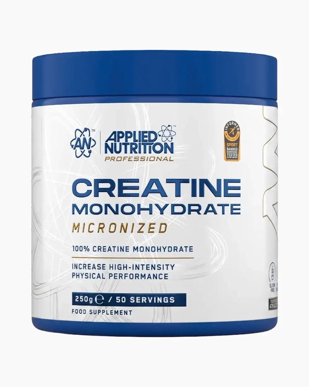 Креатин Applied Nutrition Creatine Monohydrate Powder 250g CANC-250 (50 порций)