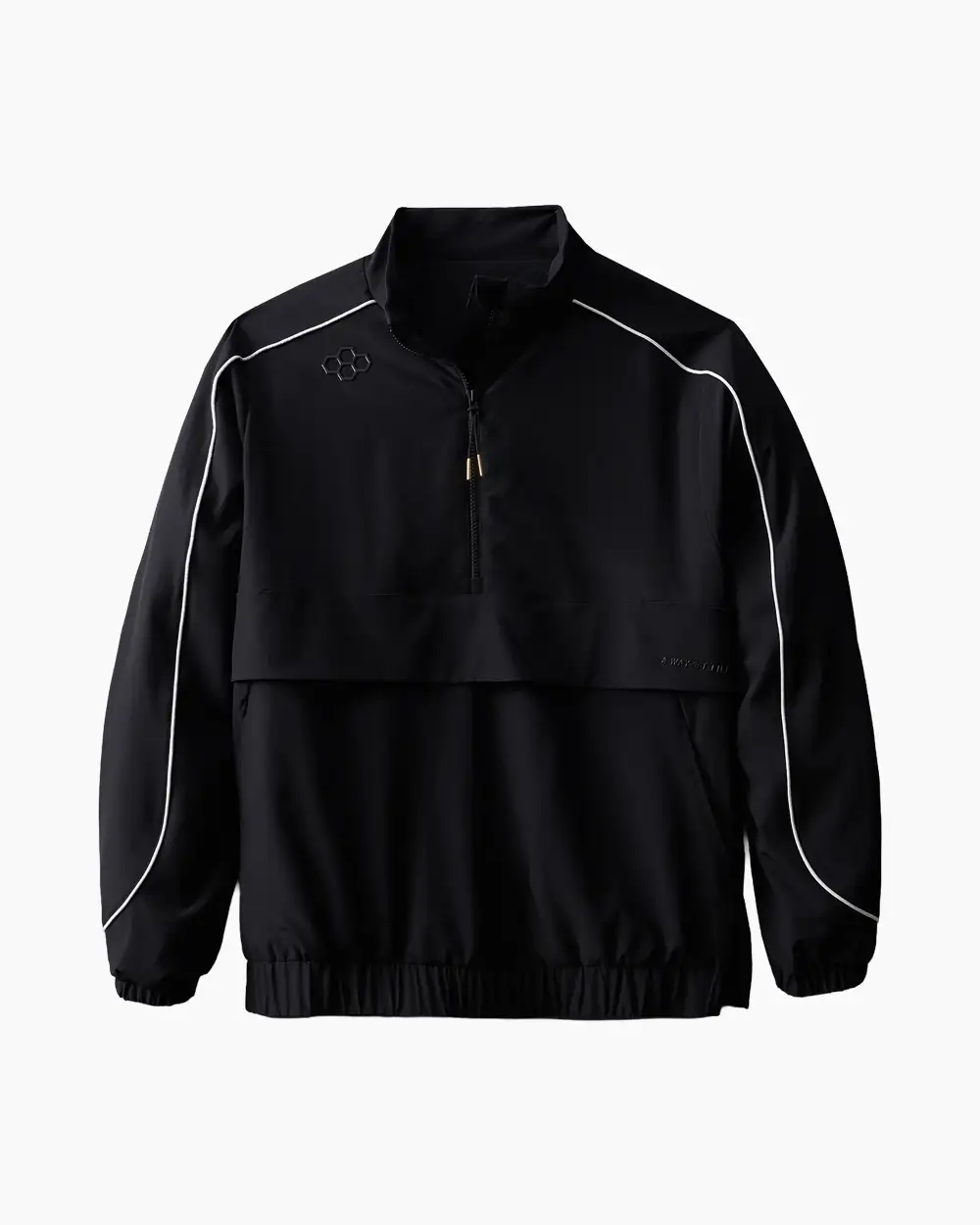 Ветровка мужская Rudis 1/4 Zip Windbreaker WB1169M-BLK (S, черный)