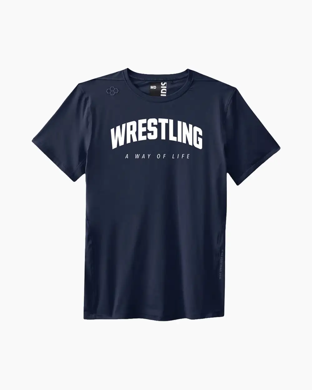 Футболка Rudis Wrestling Motto Performance RUDTS1212-NVY (M, синий)