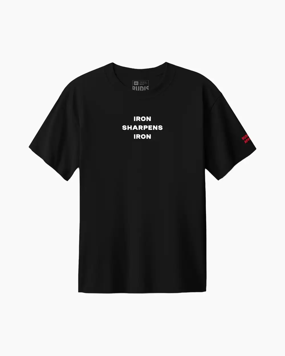 Футболка Rudis IRON SHARPENS IRON RUDTS1276-BLK (S, черный)