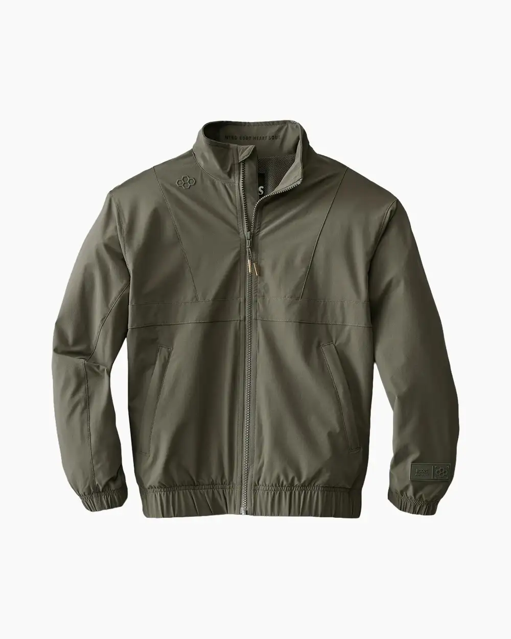 Мастерка мужская Rudis Gold Standard Jacket JK1187M-DRKOLV (S, зеленый)
